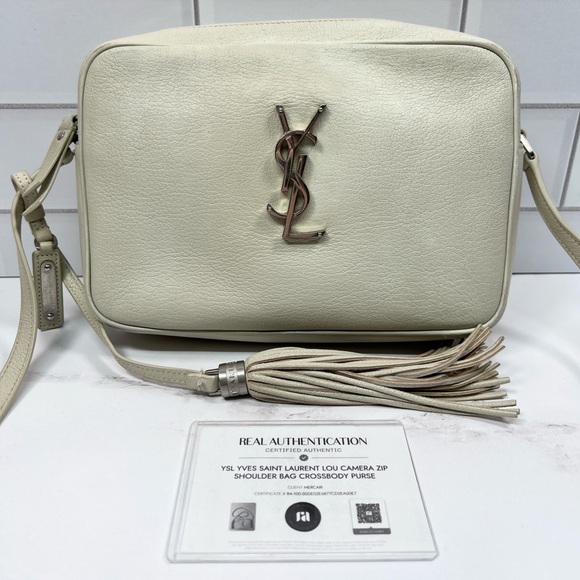 Yves Saint Laurent Handbags - YSL Yves Saint Laurent Lou Camera Zip Shoulder Bag Crossbody Purse